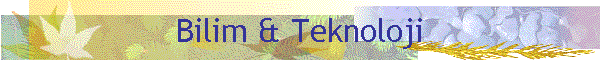 Bilim & Teknoloji